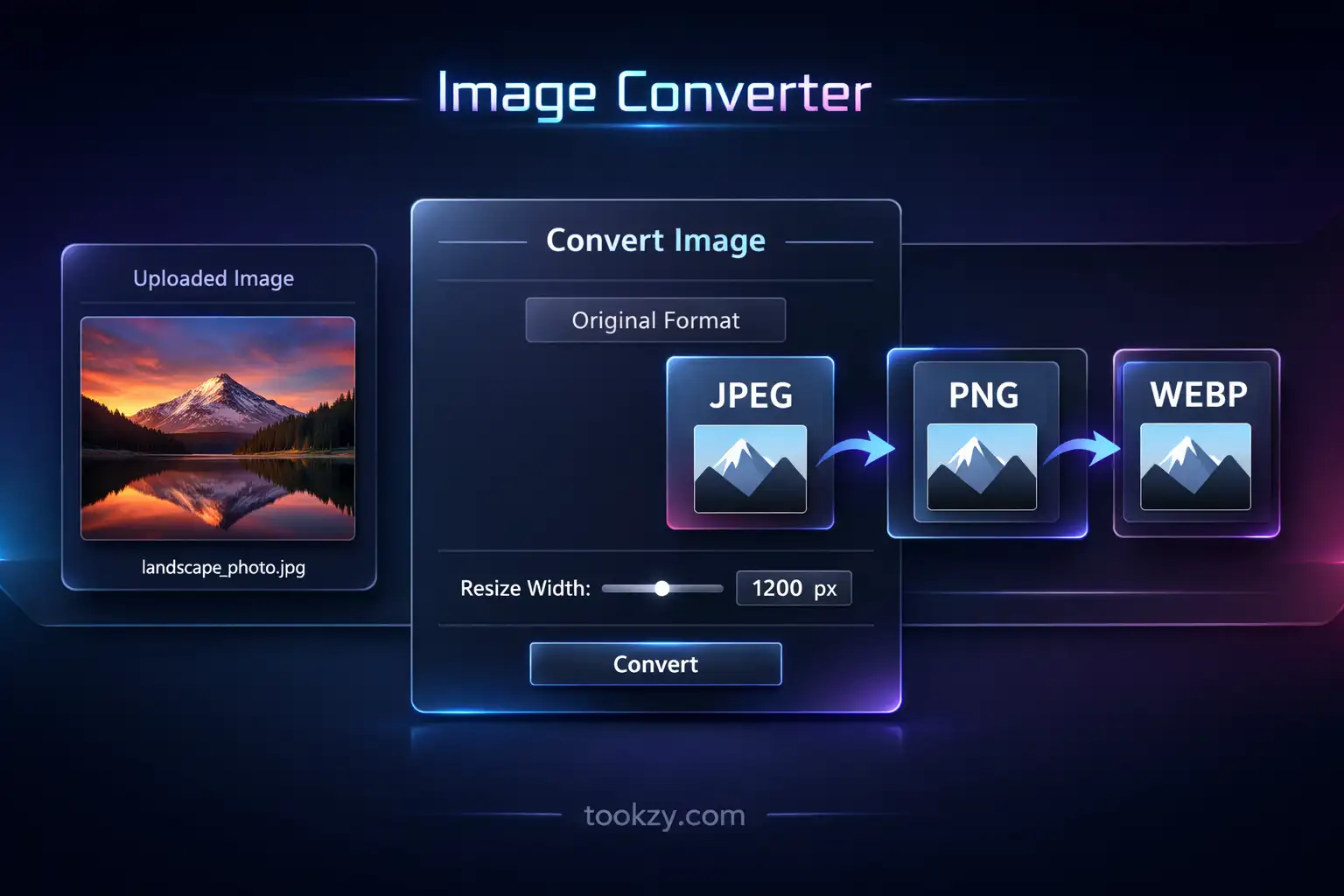 Tookzy Image Converter Banner