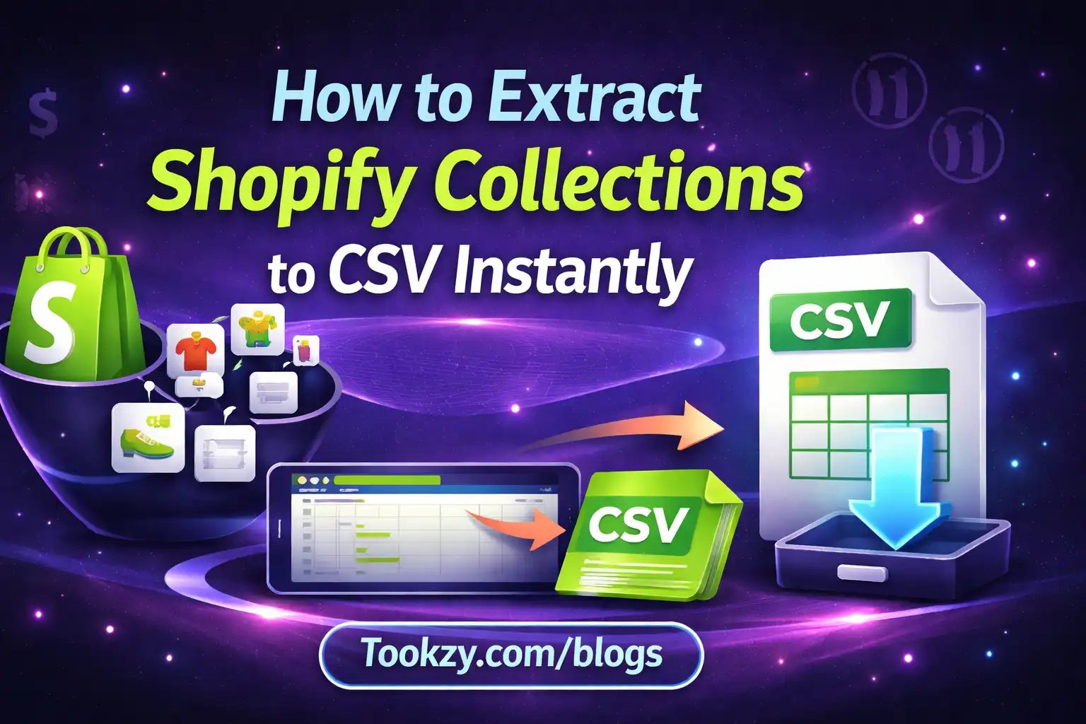 Shopify Collection Extractor Tool by Tookzy